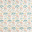 Clarke & Clarke Bohemia Coral/Teal Fabric F1462/02.CAC.0