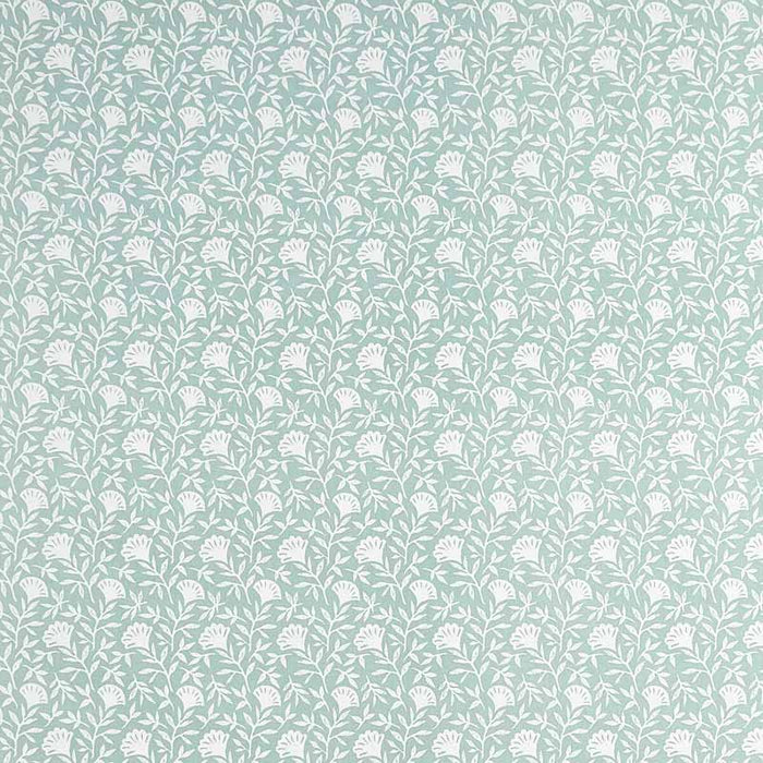 Clarke & Clarke Melby Mint Fabric F1465/04.CAC.0