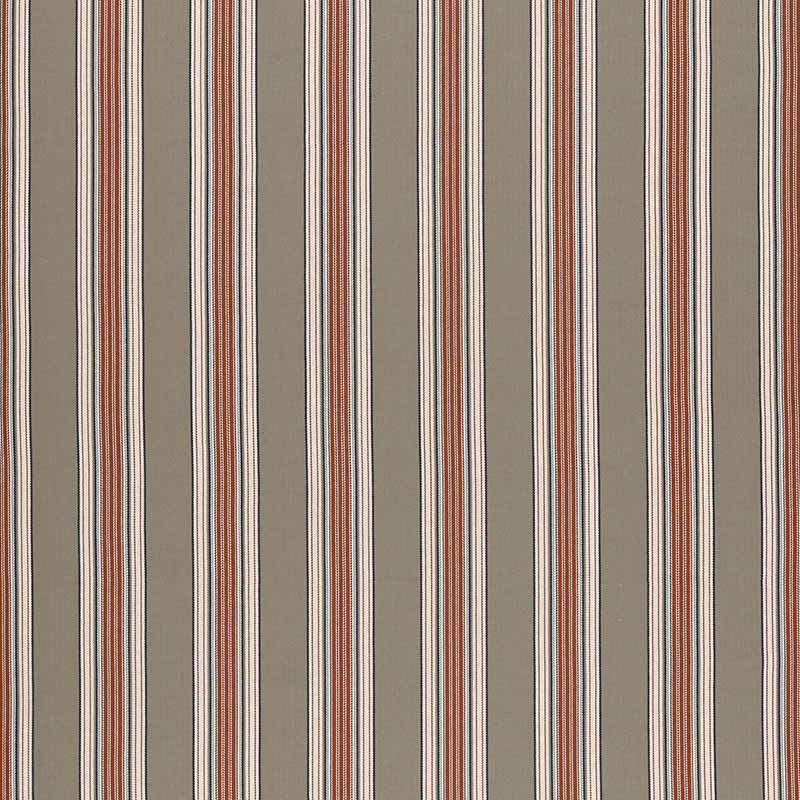 Clarke & Clarke Marylebone Navy/Rouge Fabric F1502/02.CAC.0