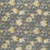 Clarke & Clarke Camile Chartreuse/Charcoal Fabric F1523/02.CAC.0