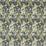 Clarke & Clarke Rosedene Charcoal/Chartreuse Fabric F1539/01.CAC.0