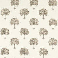 Clarke & Clarke Bergamot Multi/Linen Fabric F1541/04.CAC.0