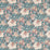 Clarke & Clarke Lucienne Teal Fabric F1542/04.CAC.0