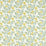 Clarke & Clarke New Grove Denim/Citrus Fabric F1560/02.CAC.0