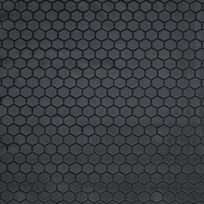 Clarke & Clarke Hexa Espresso Fabric F1565/01.CAC.0