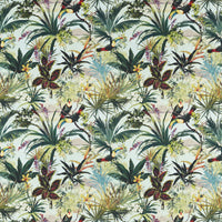 Clarke & Clarke Toucan Sky Fabric F1614/03.CAC.0