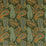 Mulberry Home Peregrine Paisley Velvet Emerald Fabric FD2002.S16.0
