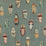 Mulberry Home Babouches Teal Fabric FD2003.R11.0