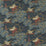 Mulberry Home Flying Ducks Red/Blue Fabric FD205.V110.0