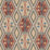 Mulberry Home Buckland Red/Blue Wallpaper FG098.V110.0
