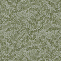 Mulberry Home Mulberry Thistle Green/Teal Wallpaper FG108.S47.0