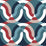 Gaston Y Daniela Kimi Azul/Rojo Fabric GDT5624.001.0