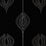 Lee Jofa Modern Tulip Embroidery Black Fabric GWF-2928.816.0