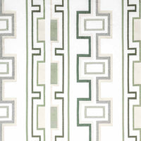 Lee Jofa Modern Tritone Embroidery Sage Fabric GWF-3779.30.0