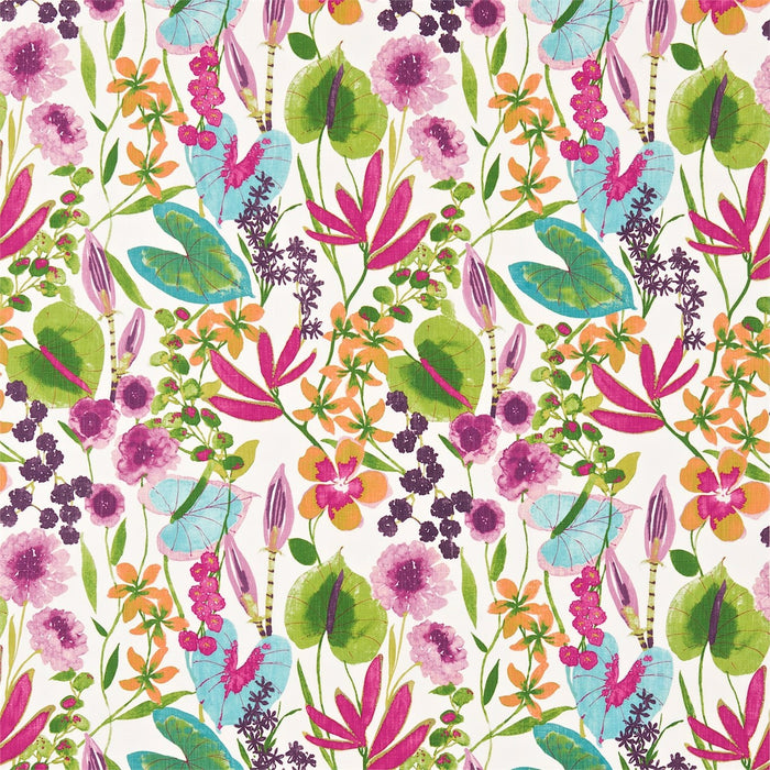 Harlequin Nalina Flamingo/Papaya/Loganberry 120331 Fabric HAMA120331