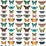 Harlequin Papilio Flamingo/Papaya/Loganberry 121051 Fabric HLUM121051