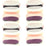 Harlequin Elliptic Plum 120850 Fabric HMMF120850