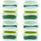 Harlequin Elliptic Emerald 120852 Fabric HMMF120852