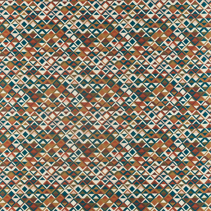 Harlequin Boka Sapphire/Russet/Gold 132955 Fabric HSAF132955