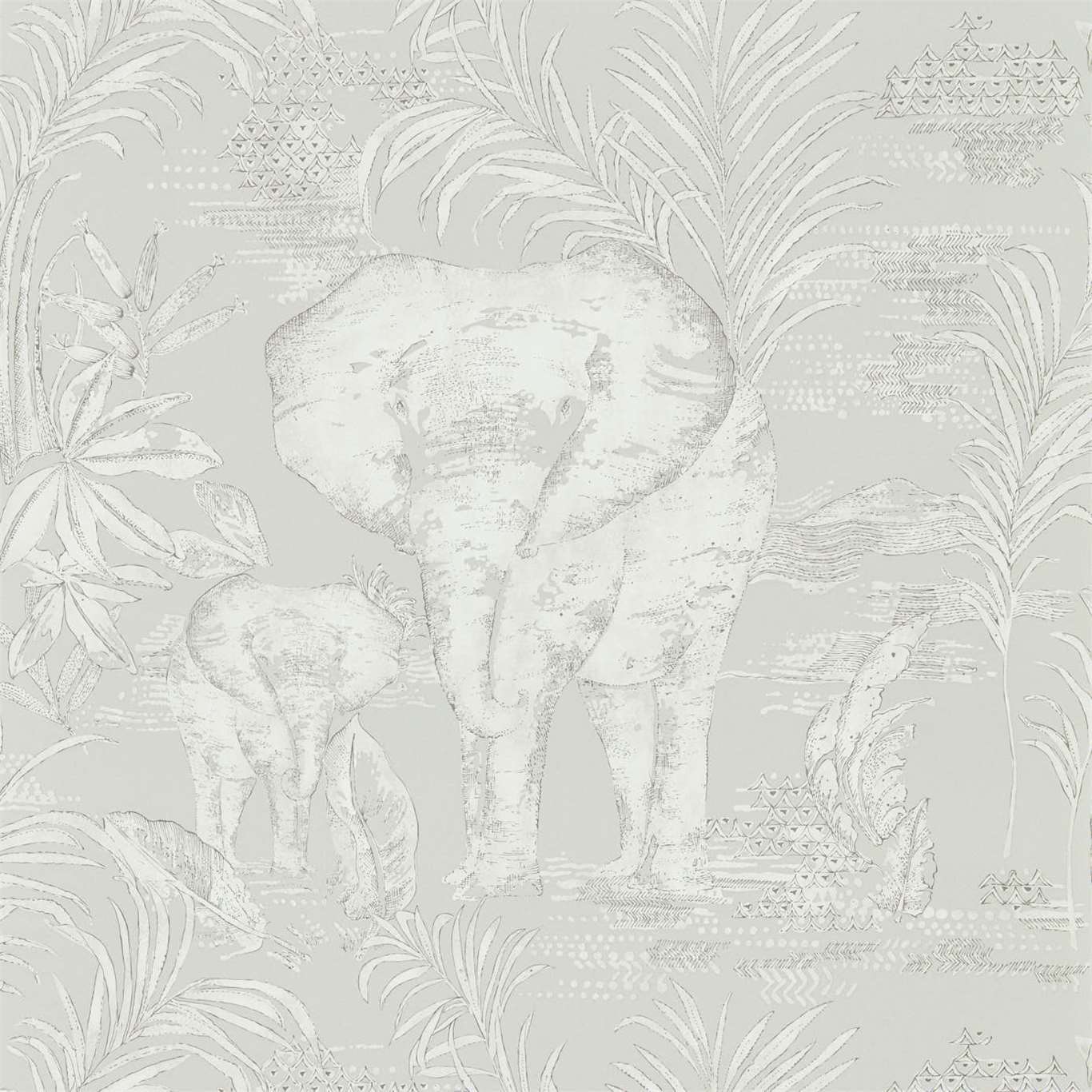 Harlequin Kinabalu Silver 111777 Wallpaper HZAP111777