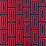 Gaston Y Daniela Caleb Rojo/Navy Fabric LCT1056.005.0