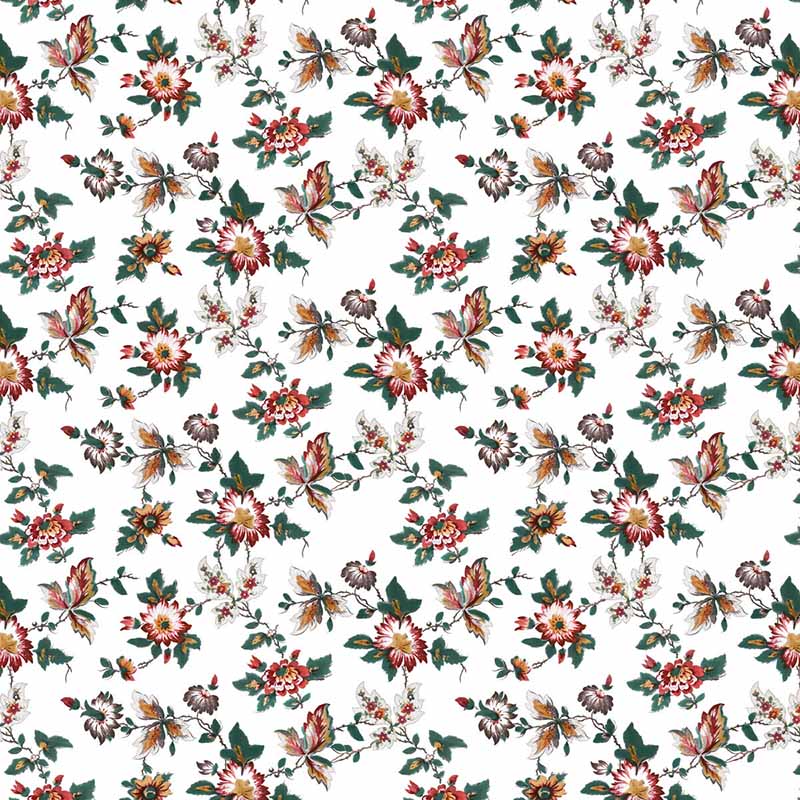 Gaston Y Daniela Brigitta Rojo Fabric LCT1070.001.0