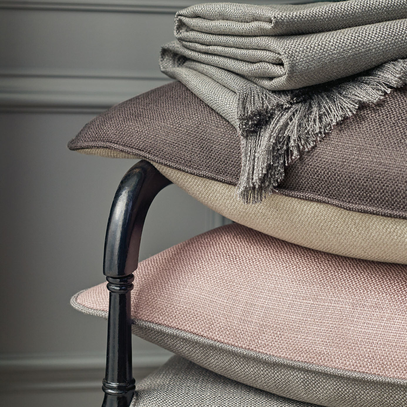 Zoffany Lustre Silver 332297 Fabric ZLUS332297