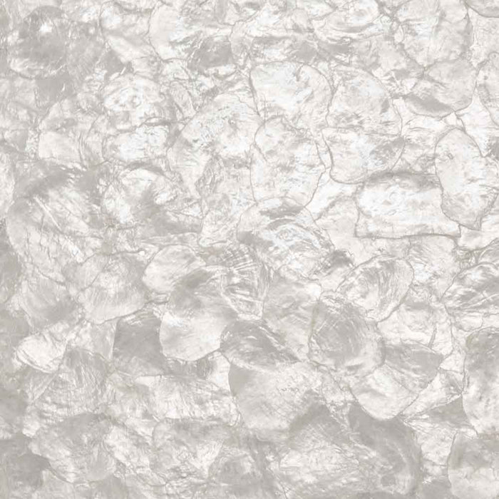 Maya Romanoff Mother of Pearl On The Half Shell Natural Pearl Wallpaper MR-MF-01
