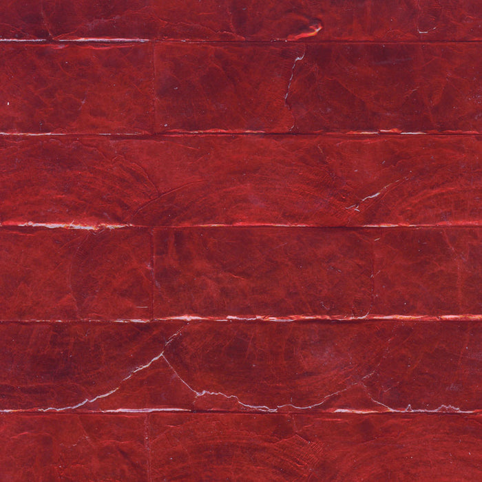 Maya Romanoff Flexi Mother of Pearl Garnet Wallpaper MR-MPS-44