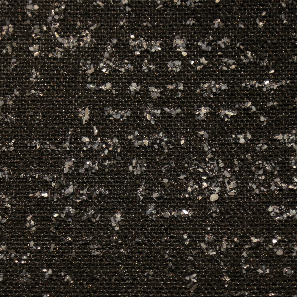 Maya Romanoff Shimmering Burlap Silvery Onyx Wallpaper MR-AK-1109-S