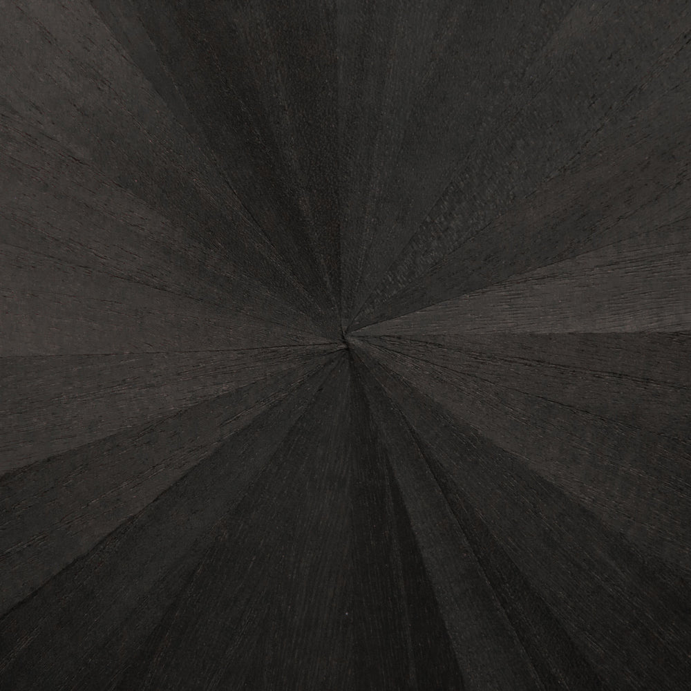 Maya Romanoff Ajiro Sunburst 15 Inch Ebony Luster Wallpaper MR-AS-3109-15