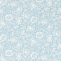 Morris & Co Mallow Powder Blue 217071 Wallpaper MSIM217071