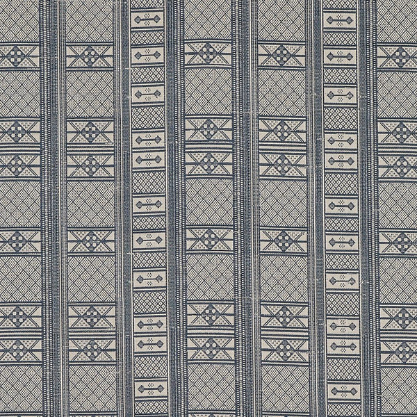 Peter Dunham Masai Indigo On Natural Fabric 131MSA04