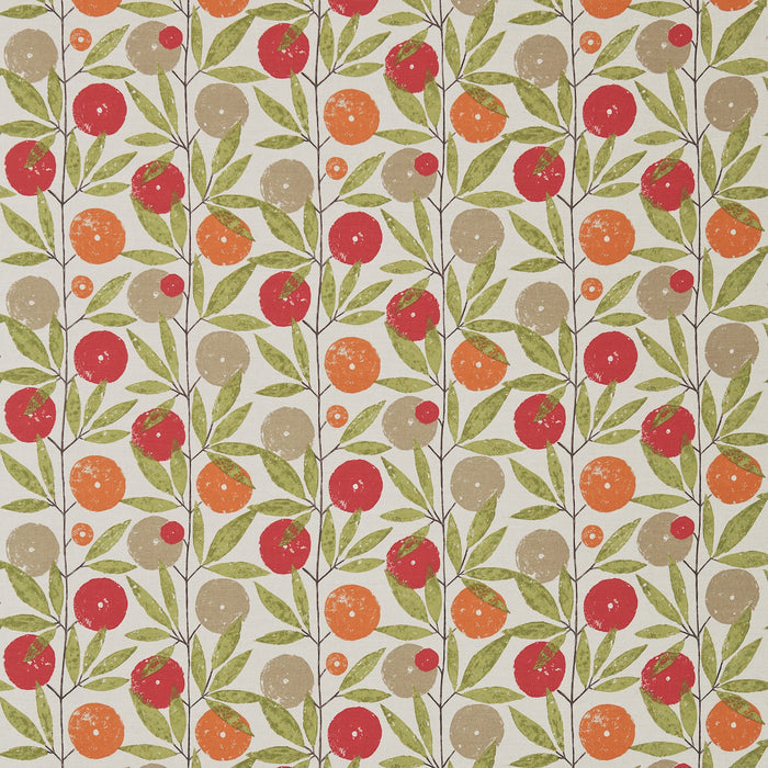 Scion Blomma Tangerine/Chilli/Citrus Fabric NFIK120358.SCN.0