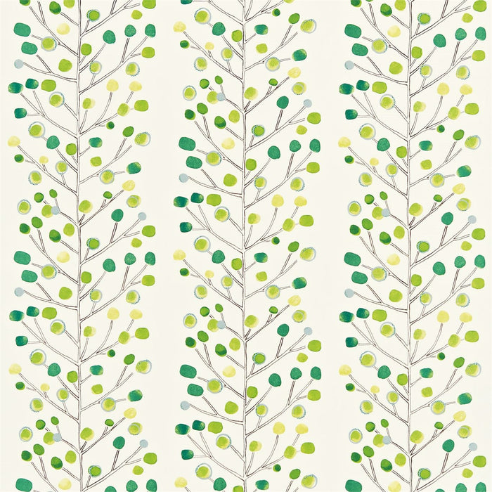 Scion Berry Tree Emerald/Chalk/Lime Fabric NMEL120051.SCN.0