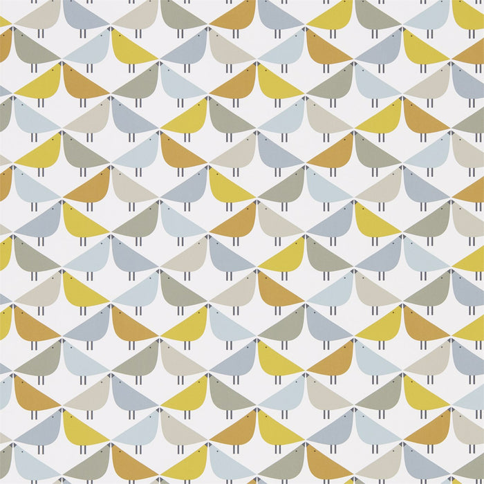 Scion Lintu Dandelion/Butterscoth/Pebble Wallpaper NNOU111522.SCN.0