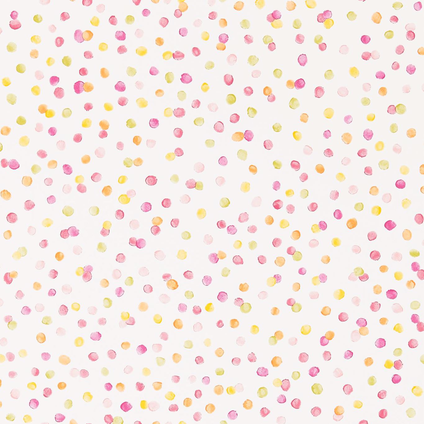 Scion Lots of Dots Blancmange/Raspberry/Citrus Wallpaper NSCK111284.SCN.0