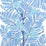 Brunschwig & Fils Palmar Blue Wallpaper P8022108.5.0