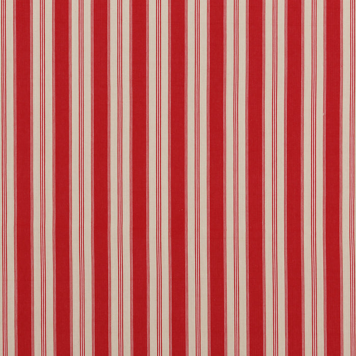 Baker Lifestyle Tango Ticking Red Fabric PF50430.4.0