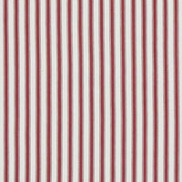 Baker Lifestyle Sherborne Ticking Red Fabric PF50505.450.0