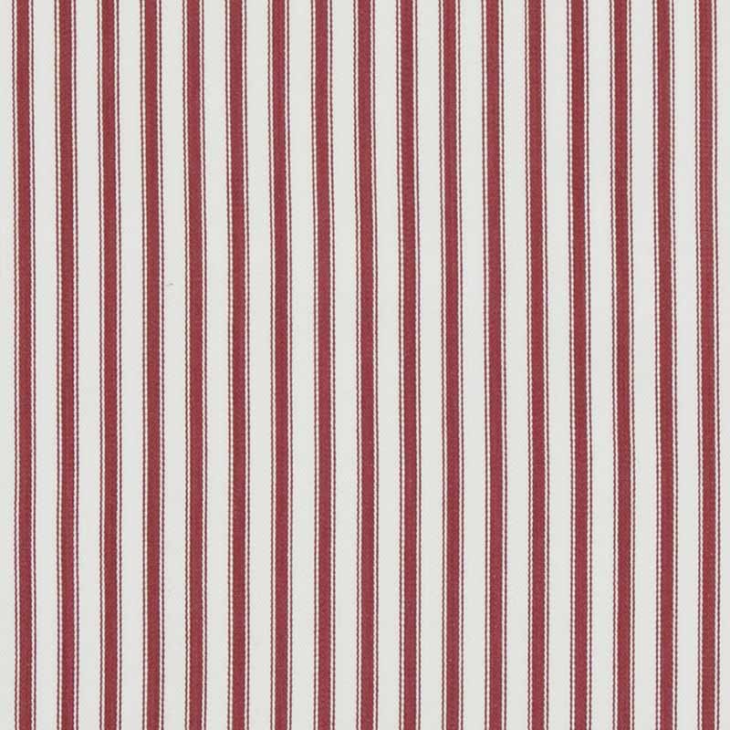 Baker Lifestyle Sherborne Ticking Red Fabric PF50505.450.0