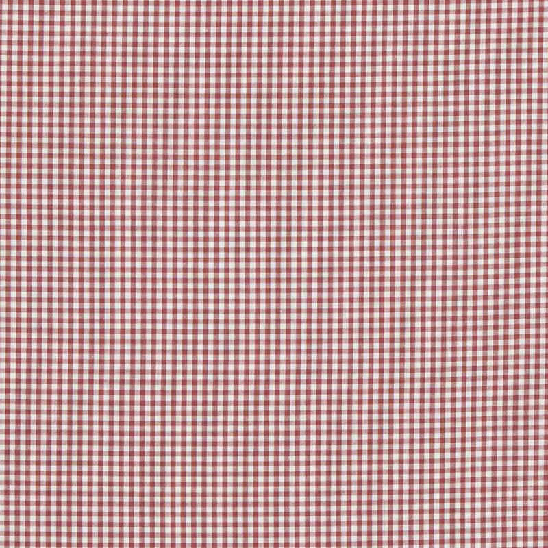 Baker Lifestyle Sherborne Gingham Red Fabric PF50506.450.0