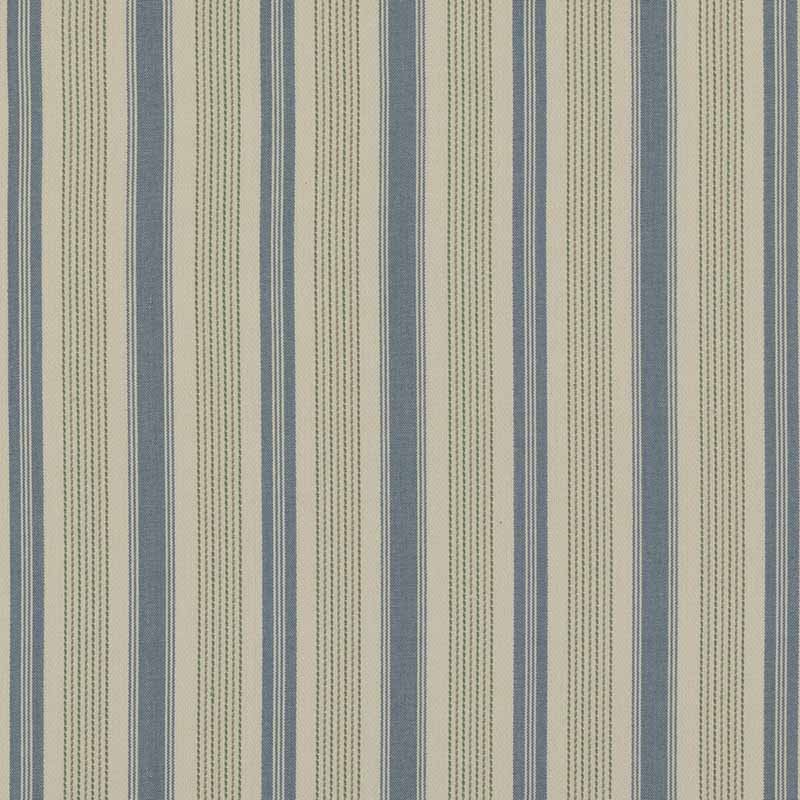 Baker Lifestyle Purbeck Stripe Blue/Green Fabric PF50507.1.0