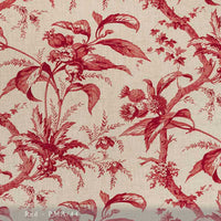 Lisa Fine Pomona Red Fabric PMA-44