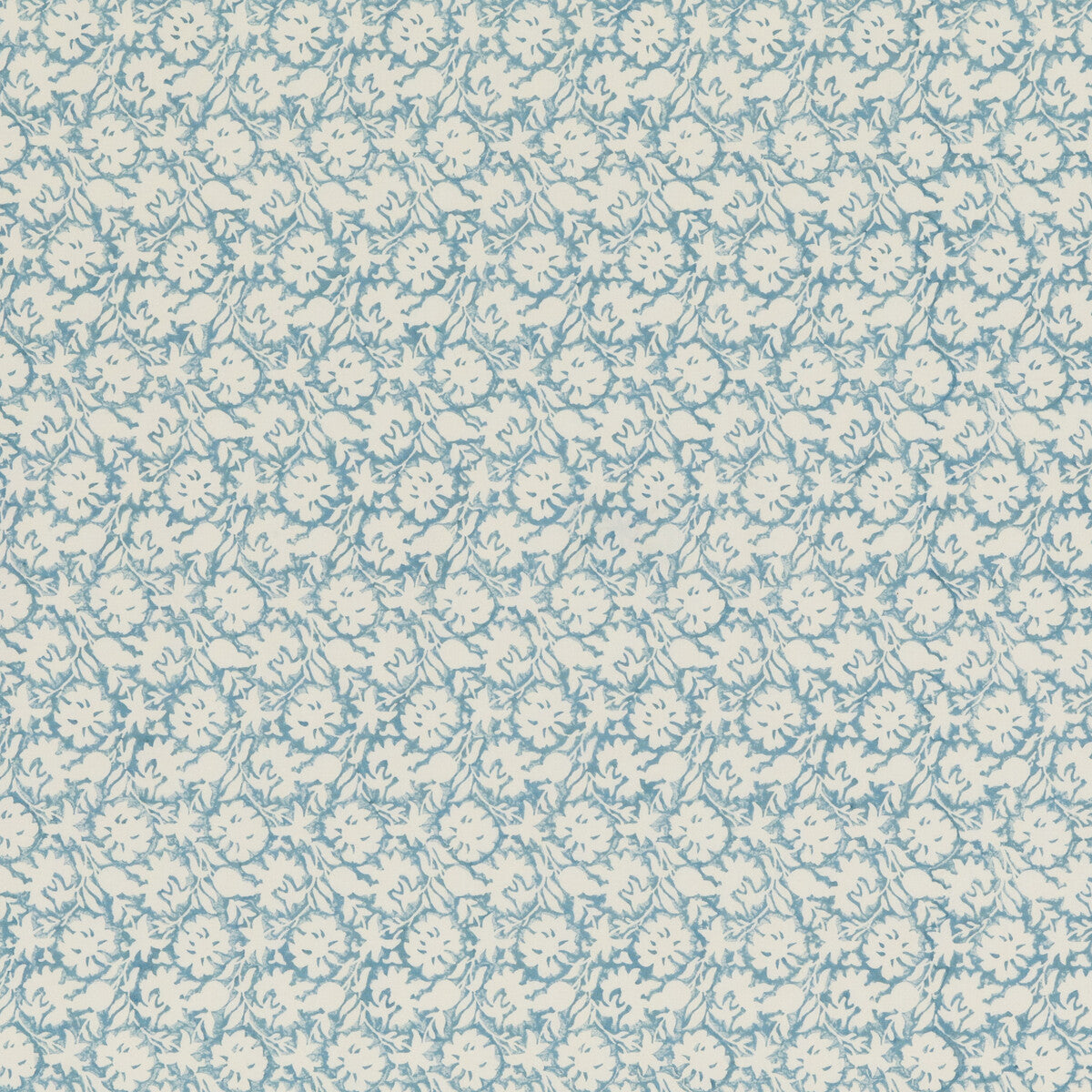 Baker Lifestyle Flower Press Soft Blue Fabric PP50480.4.0