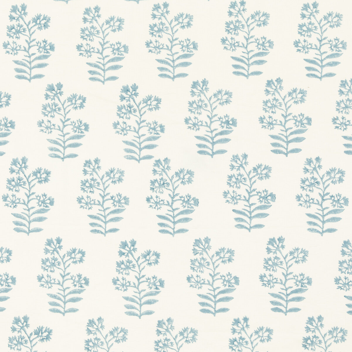 Baker Lifestyle Wild Flower Soft Blue Fabric PP50483.7.0