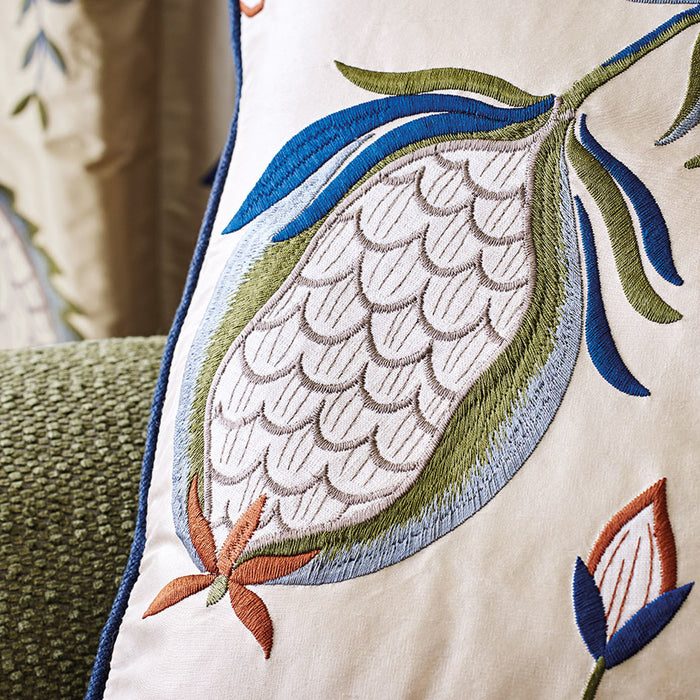 Zoffany Pomegranate Tree Platinum 332344 Fabric ZWIN332344