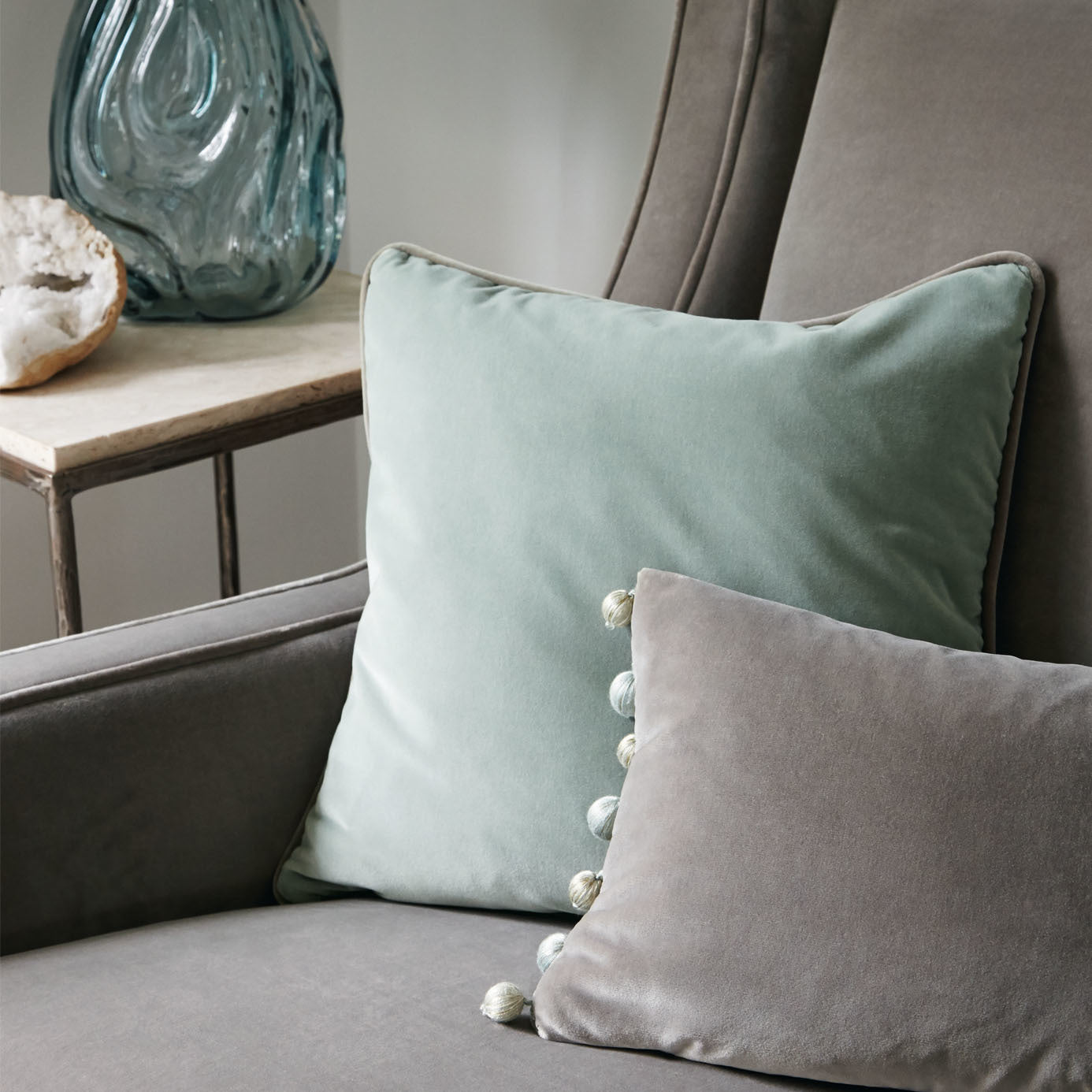 Zoffany Quartz Velvet Linen 331609 Fabric ZREV331609