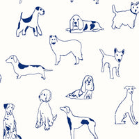 Stacy Garcia Home Best in Show Indigo Peel & Stick Wallpaper SG10402