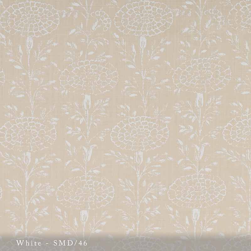 Lisa Fine Samode White Fabric SMD-46